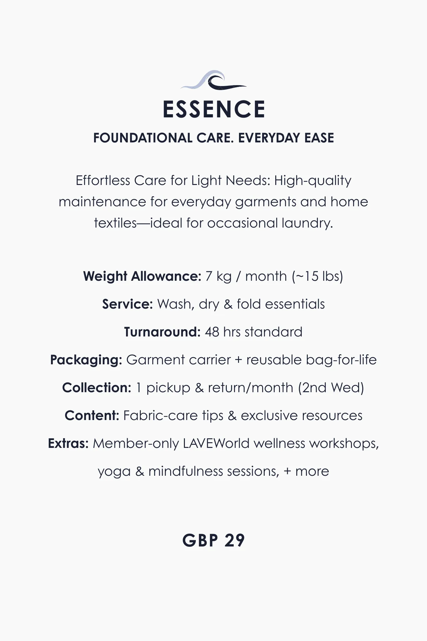 LAVE_ESSENCE FABRIC CARE LAVE_ESSENCE FABRIC CARE
